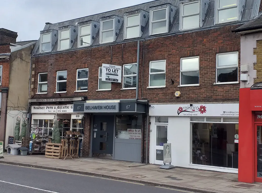 Bellhaven House Walton Road East Molesey Surrey Commercial Property to Let